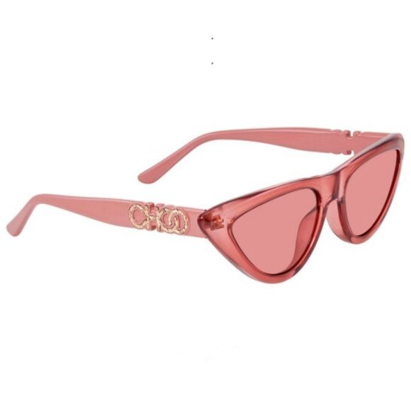 Jimmy Choo Accessories - NEW Jimmy Choo  Sparks/G/S 1N5U1 Pink Cat-eye Sunglasses for Women